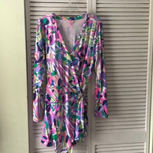 Lilly Pulitzer Wrap Around Romper